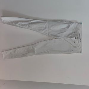 Cute white ripped jeans